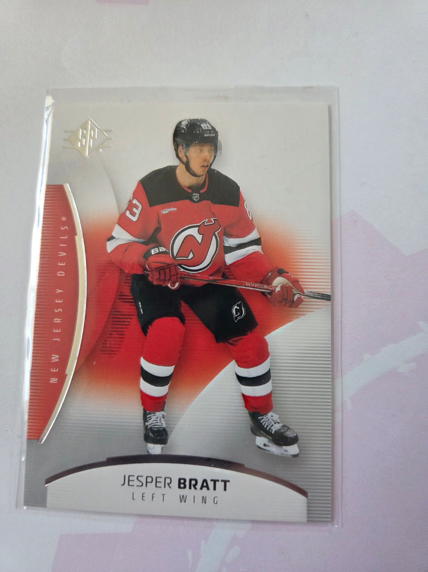 Jesper Bratt SP Hockey #52 [New Jersey Devils]