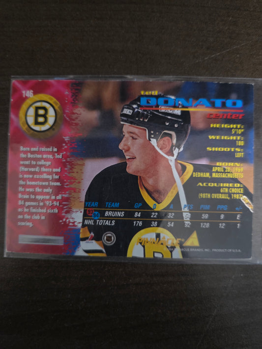 Ted Donato Pinnacle #146 [Boston Bruins]