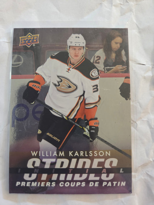 William Karlsson Upper Deck Initail Strides [Anaheim Ducks]