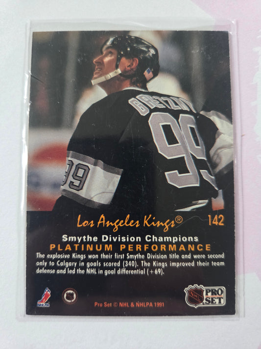Los Angeles Kings NHL Pro Set Smythe Division Champions #142 [Los Angeles Kings]