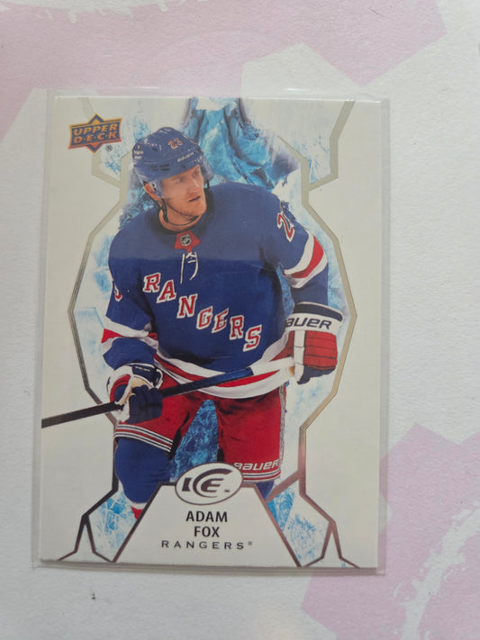 Adam Fox Upper Deck UD Ice Hockey #78 [New York Rangers]