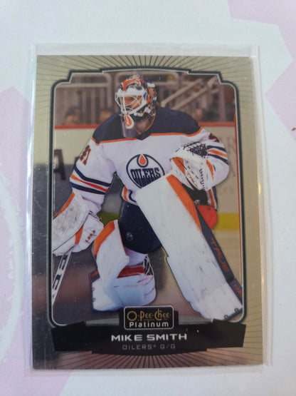Mike Smith O-Pee-Chee Platinum Hockey #63 [Edmonton Oilers]