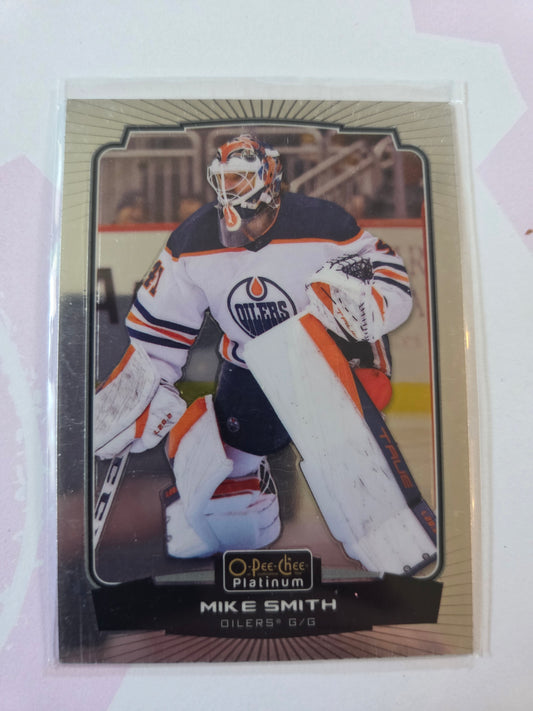 Mike Smith O-Pee-Chee Platinum Hockey #63 [Edmonton Oilers]