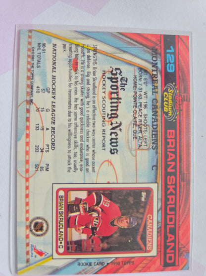 Brian Skrudland Topps Stadium Club #129 [Montreal Canadians]