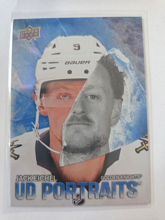 Jack Eichel Upper Deck Series 2 UD Portraits [Las Vegas Golden Knights]