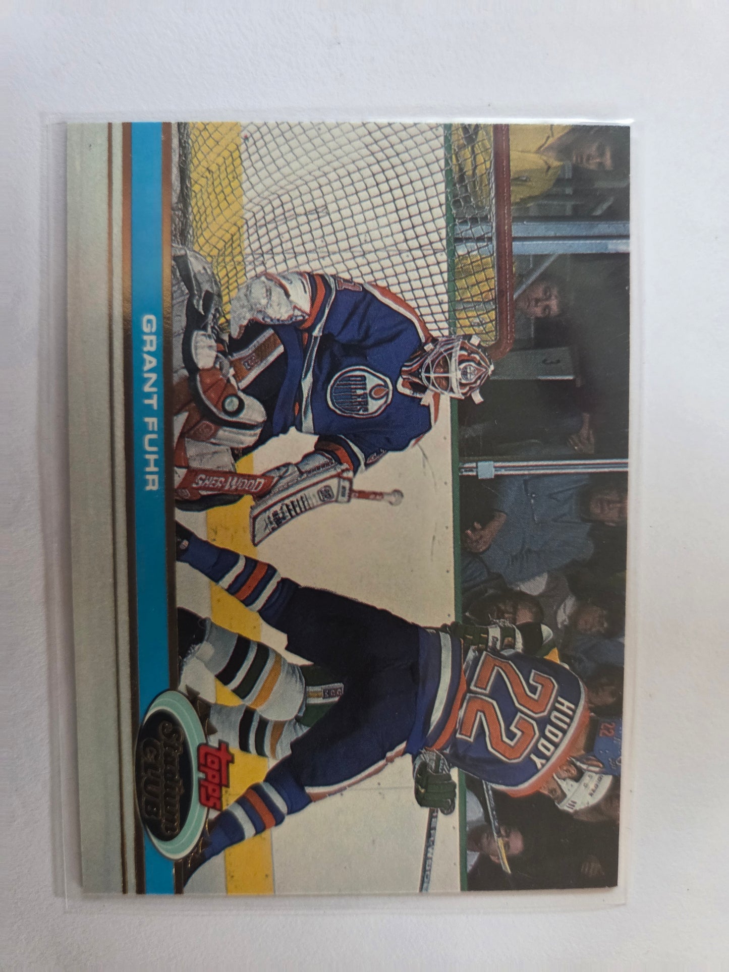 Grant Fuhr Topps Stadium Club #258 [Edmonton Oilers]
