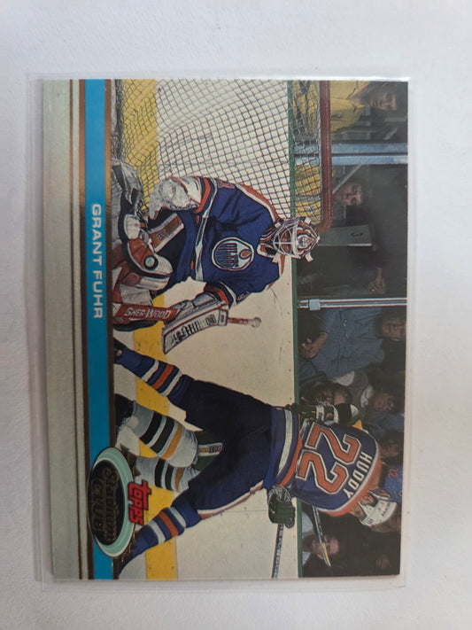 Grant Fuhr Topps Stadium Club #258 [Edmonton Oilers]