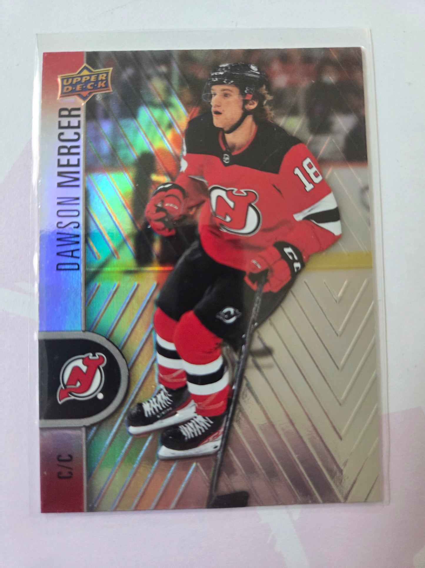 Dawson Mercer Upper Deck Tim Hortons #103 [New Jersey Devils]