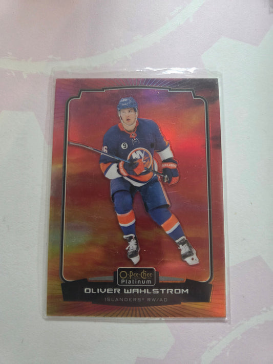 Oliver Wahlstrom Sunset O-Pee-Chee Platinum Hockey #104 [New York Islanders]