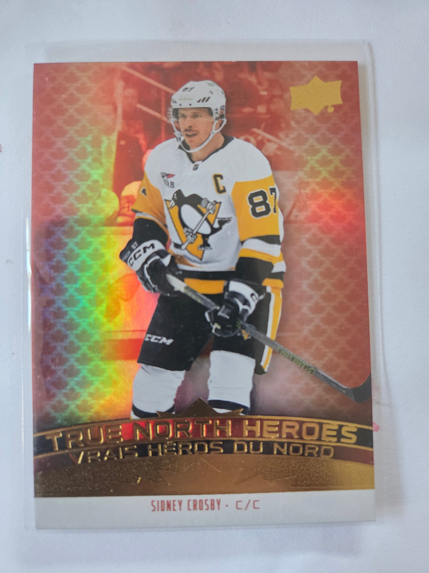 Sidney Crosby Upper Deck True North Heroes [Pittsburgh Penguins]