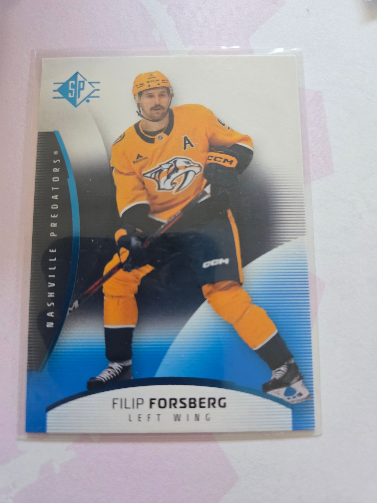 Filip Forsberg Bkue SP Hockey #98 [Nashville Predators]