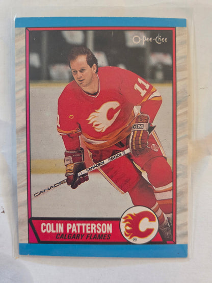 Colin Patterson O-Pee-Chee Hockey #71 [Calgary Flames]