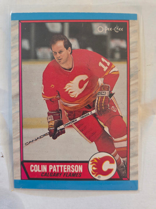 Colin Patterson O-Pee-Chee Hockey #71 [Calgary Flames]
