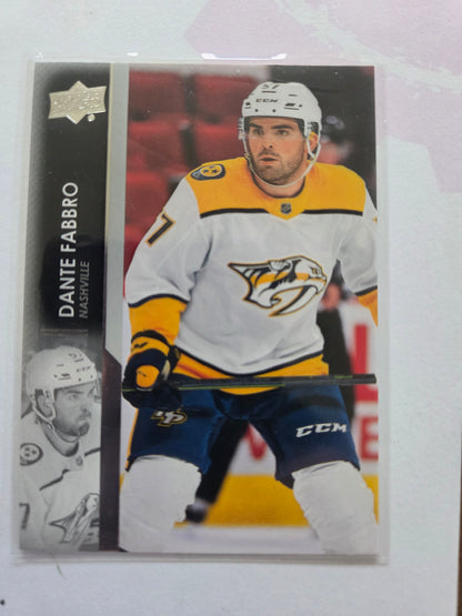 Dante Fabbro Upper Deck Series 2 #352 [Nashville Predators]