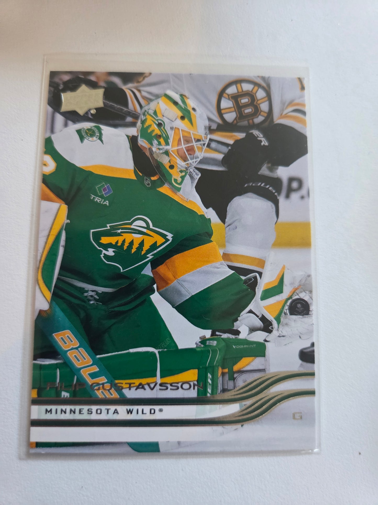 Filip Gustavsson Upper Deck Series 2 #336 [Minnesota Wild]
