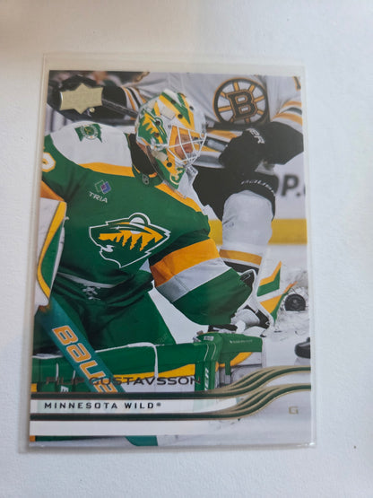 Filip Gustavsson Upper Deck Series 2 #336 [Minnesota Wild]