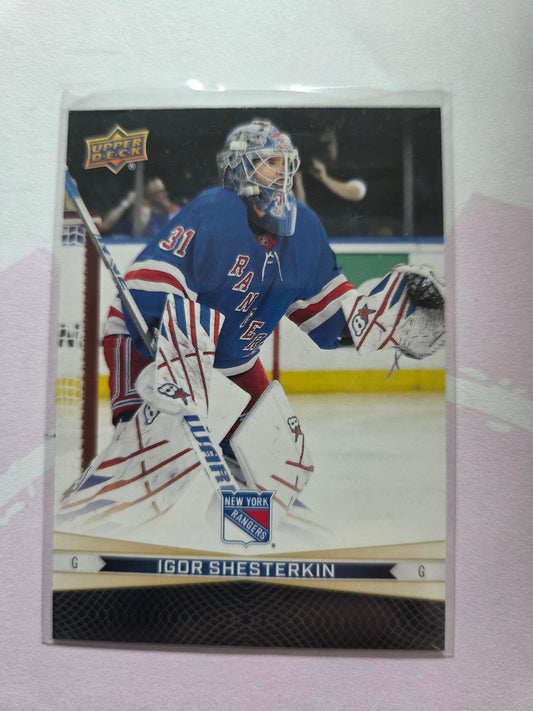 Igor Shesterkin/Artemi Panarin Upper Deck Tim Hortons #19 [New York Rangers]