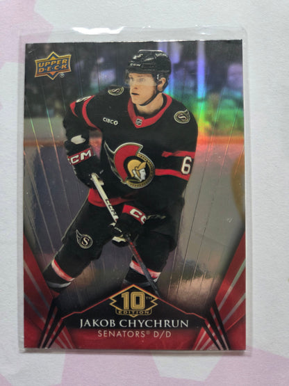 Jakob Chychrun Upper Deck Tim Hortons 10th Edition #102 [Ottawa Senators]