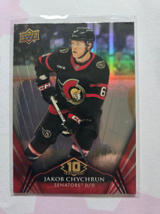 Jakob Chychrun Upper Deck Tim Hortons 10th Edition #102 [Ottawa Senators]