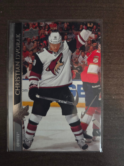 Christian Dvorak Upper Deck Series 1 #8 [Arizona Phoenix Coyotes]