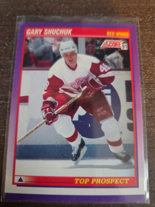 Gary Shuchuk NHL Score 1991 Top Prospect #315 [Detroit Red Wings]