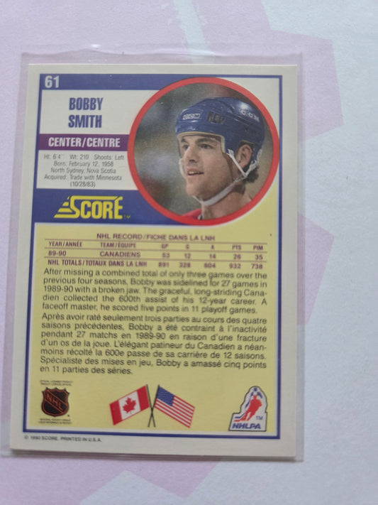 Bobby Smith NHL Score #61 [Montreal Canadians]