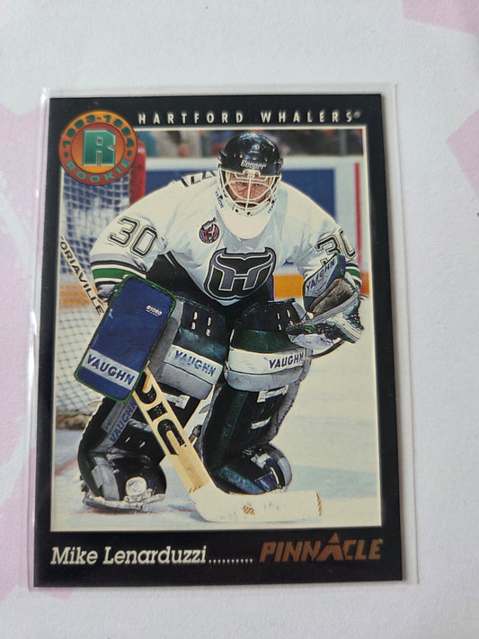 Mike Lenarduzzi Pinnacle 1993-1994 Rookie #207 [Hartford Whalers]
