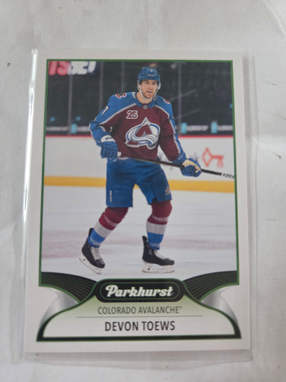 Devon Toews Upper Deck Parkhurst Hockey #87 [Colorado Avalanche]
