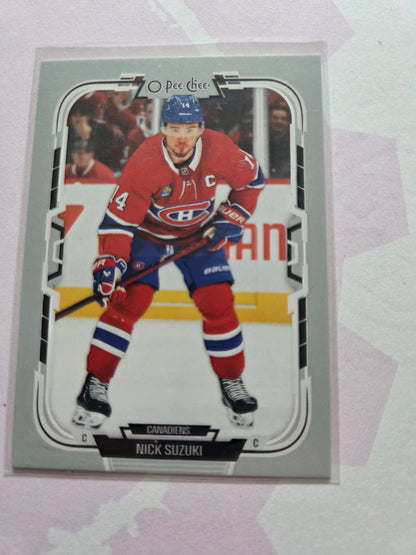 Nick Suzuki O-Pee-Chee Hockey #438 [Montreal Canadians]