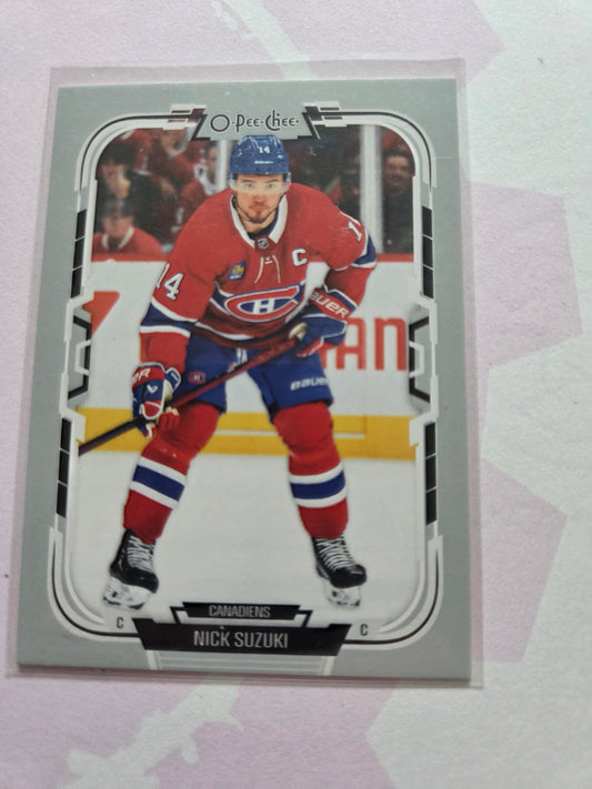 Nick Suzuki O-Pee-Chee Hockey #438 [Montreal Canadians]