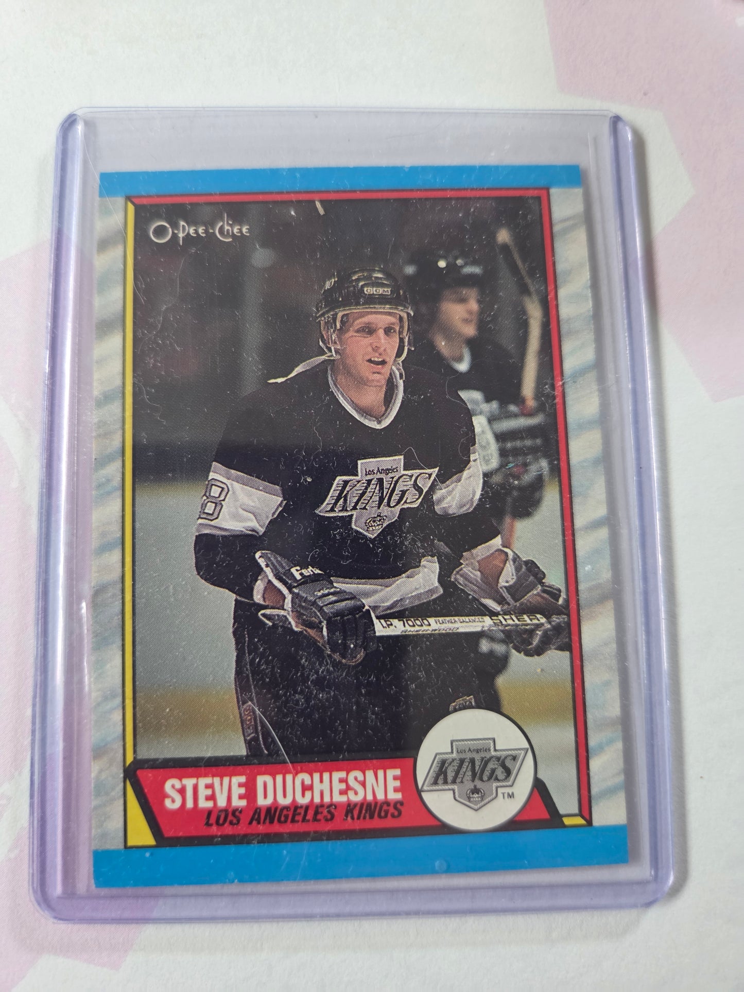 Steve Duchesne O-Pee-Chee Hockey #123 [Los Angeles Kings]