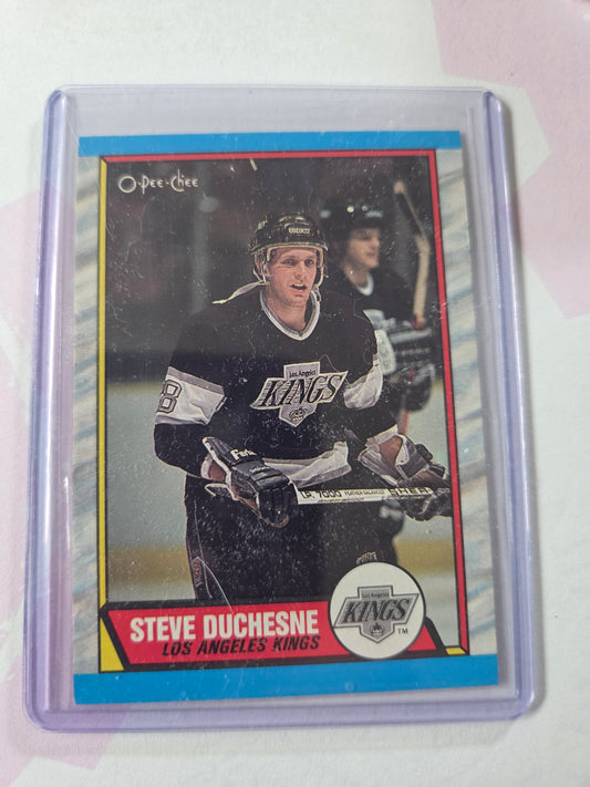 Steve Duchesne O-Pee-Chee Hockey #123 [Los Angeles Kings]