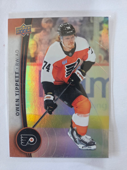 Owen Tippett Tim Hortons Upper Deck #74 [Philadelphia Flyers]