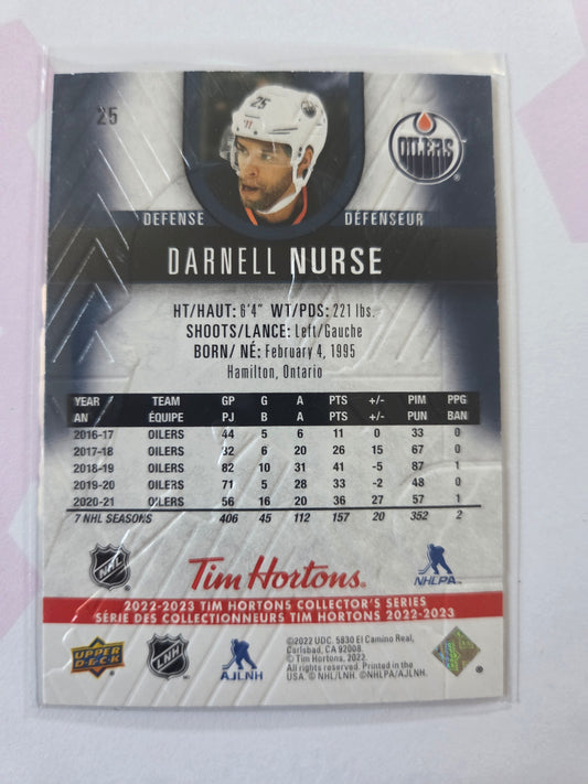Darnell Nurse Upper Deck Tim Hortons #25 [Edmonton Oilers]