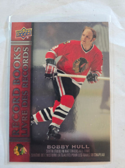 Bobby Hull Upper Deck Record Books [Chicago Blackhawks]