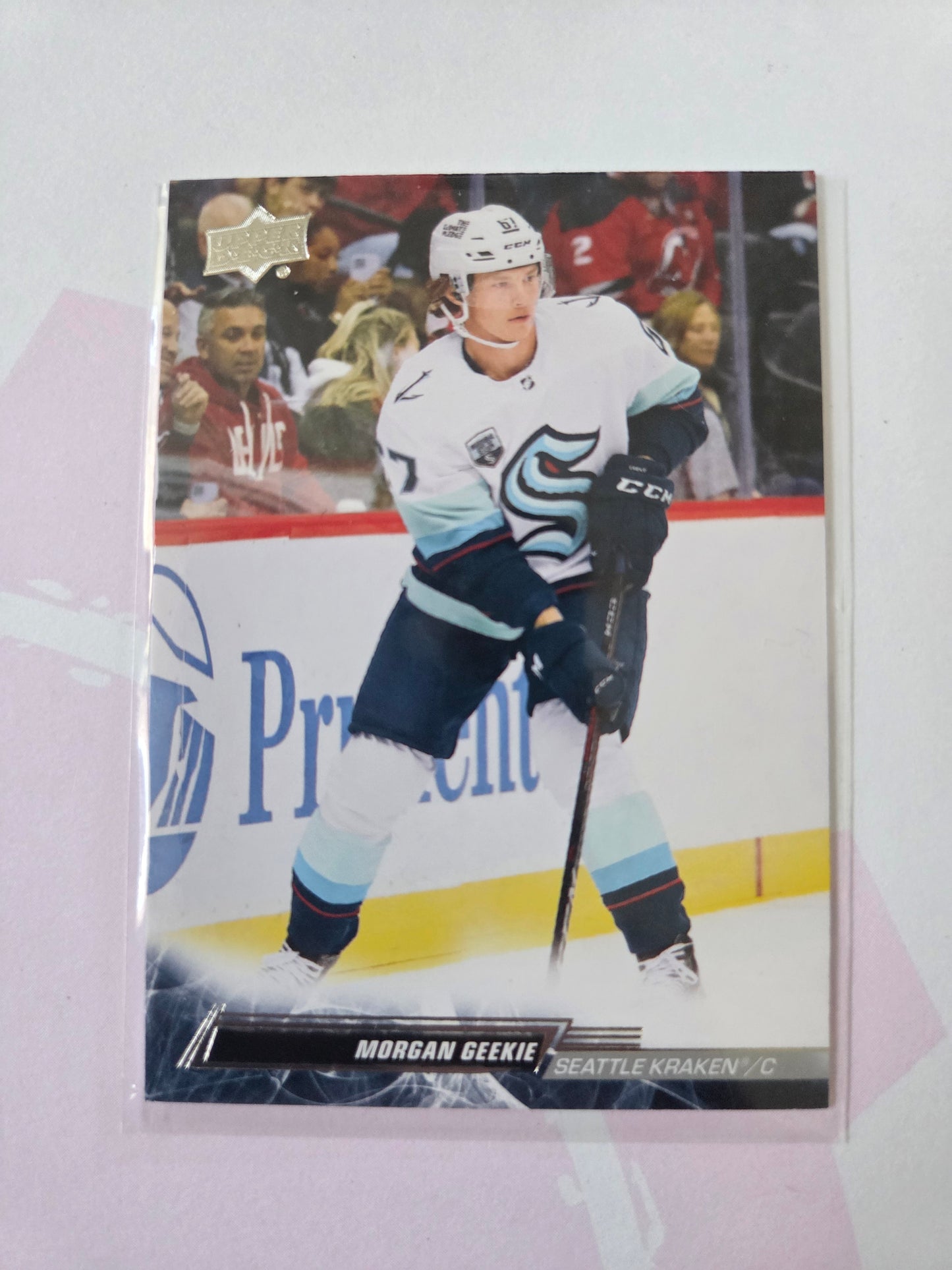 Morgan Geekie Upper Deck Extended Series #623 [Seattle Kraken]