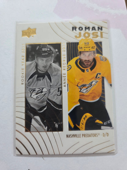 Roman Josi Tim Hortons Upper Deck #73 [Nashville Predators]