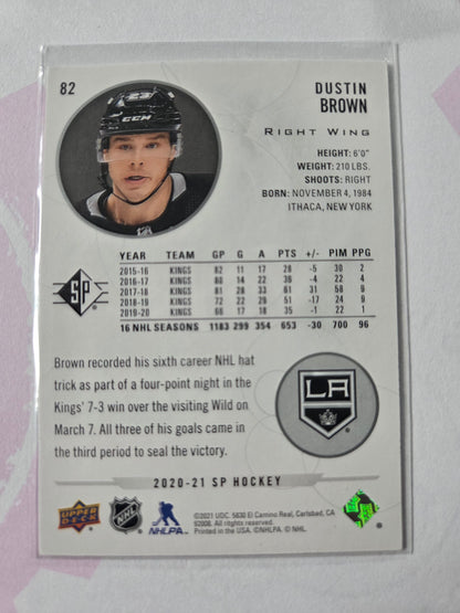 Dustin Brown SP Hockey #82 [Los Angeles Kings]