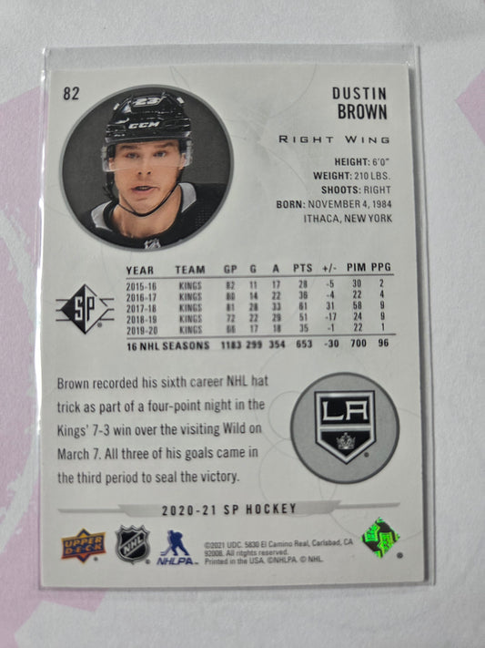 Dustin Brown SP Hockey #82 [Los Angeles Kings]