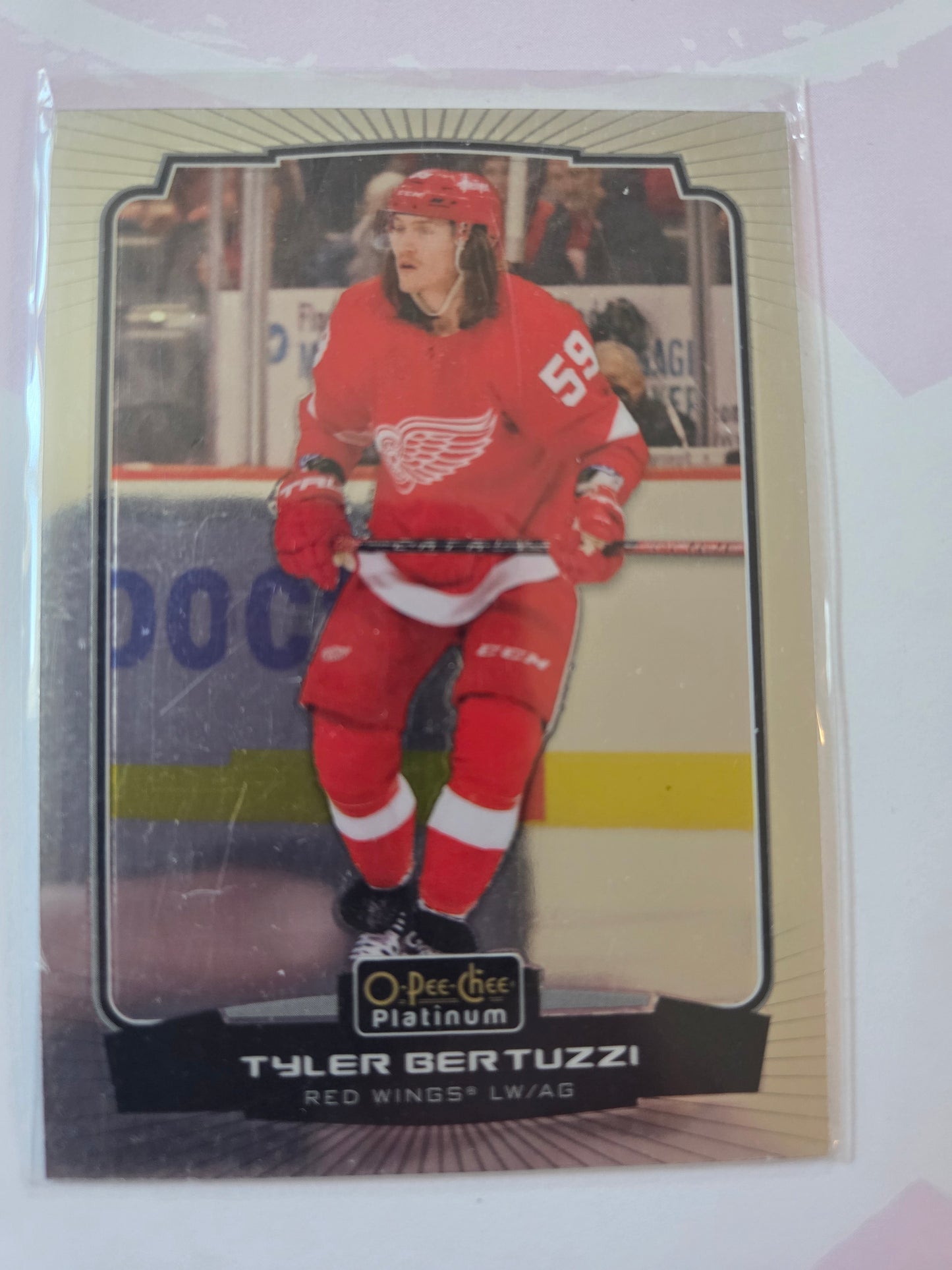 Tyler Bertuzzi O-Pee-Chee Platinum Hockey #55 [Detroit Red Wings]