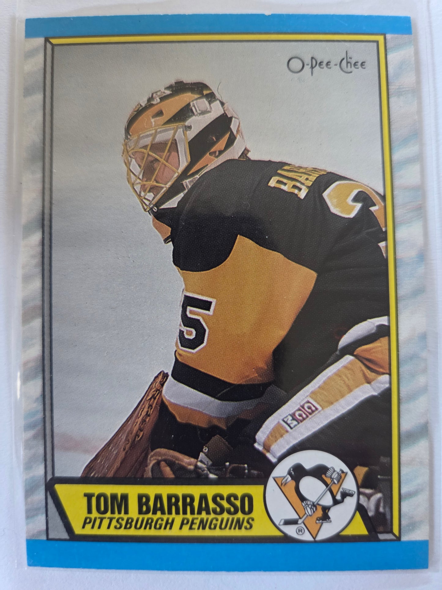 Tom Barrasso O-Pee-Chee Hockey #36 [Pittsburgh Penguins]