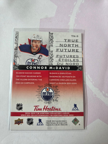 Connor McDavid Upper Deck True North Future [Edmonton Oilers]