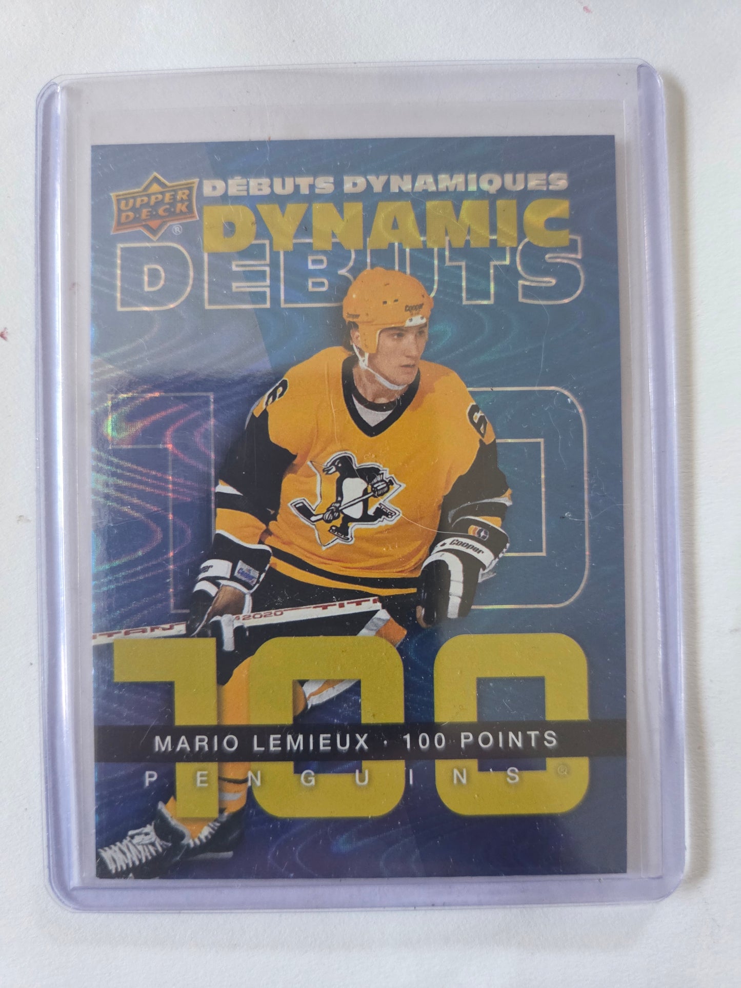 Mario Lemieux Upper Deck Dynamic Debuts [Pittsburgh Penguins]