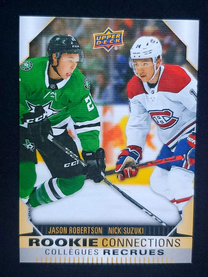 2023-24 Tim Hortons Greatest Duos Rookie Connections #RC8 Jason Robertson/Nick Suzuki [Tim Hortons]