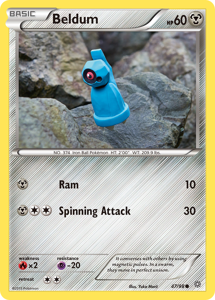 Beldum (47/98) [XY: Ancient Origins][Yuka Morii]
