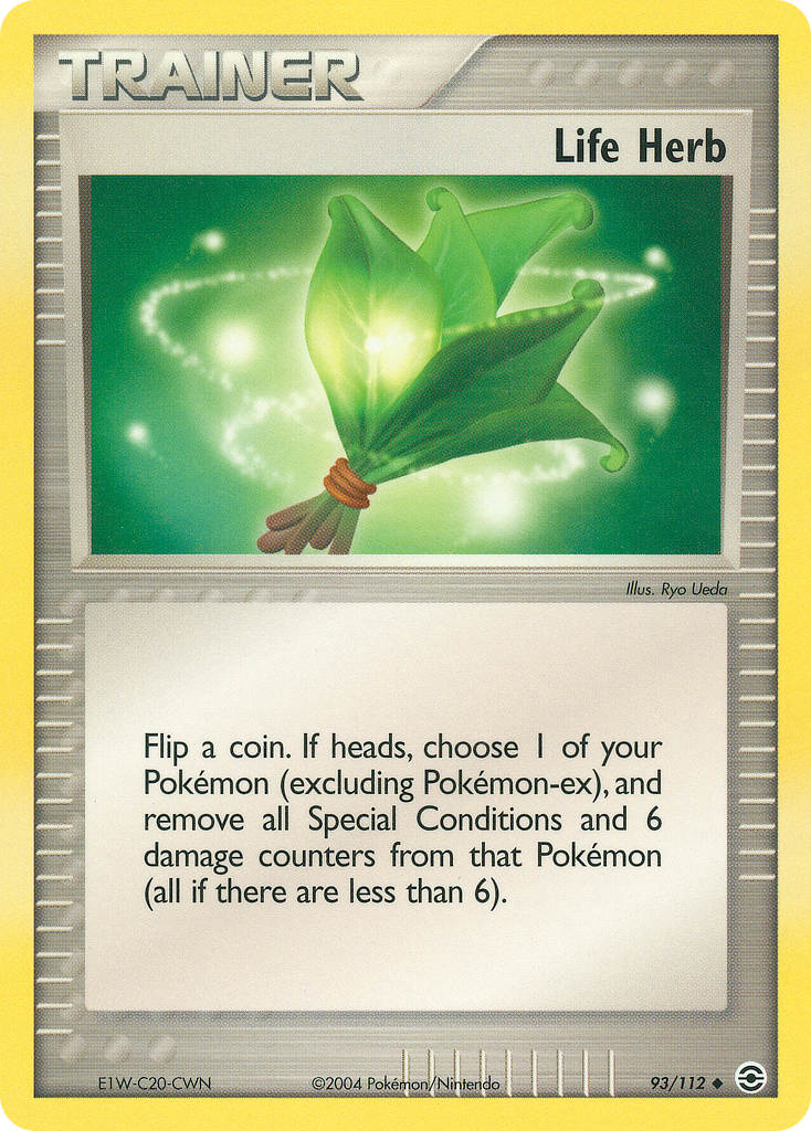 Herbe vitale (93/112) [EX : Battle Stadium] 