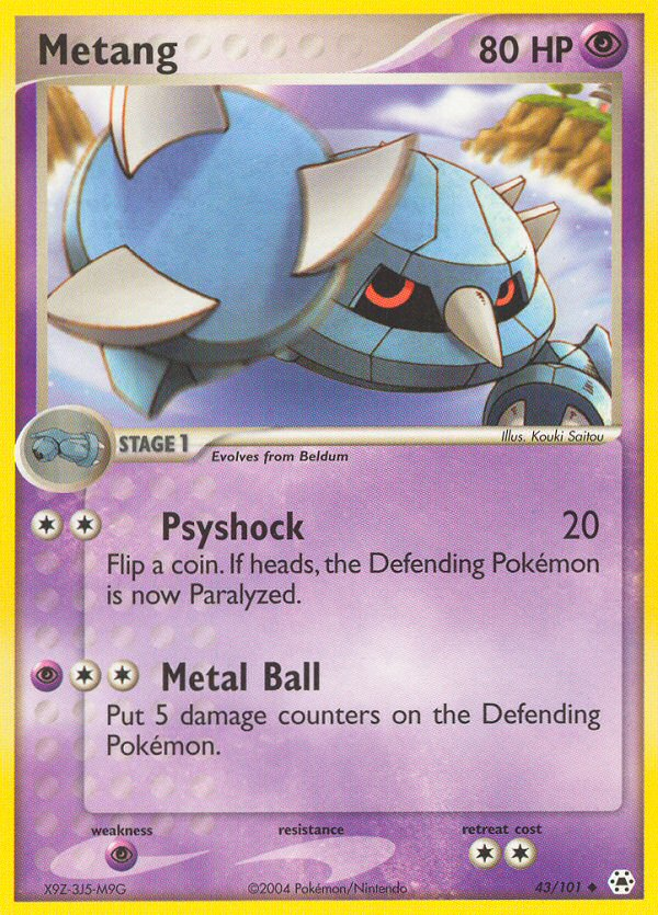 Metang (43/101) [EX : Légendes cachées] 