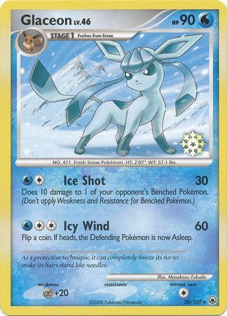 Glaceon (20/100) [Promotions du calendrier du compte à rebours] 