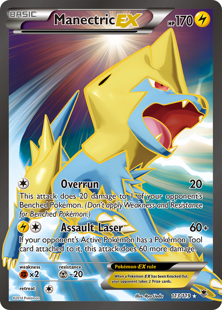 Manectric EX (113/119) [XY : Forces fantômes] 