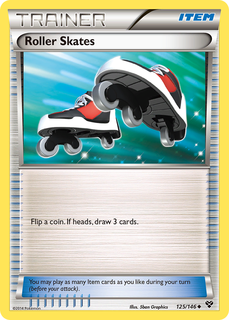 Patins à roulettes (125/146) [XY : Ensemble de base] 